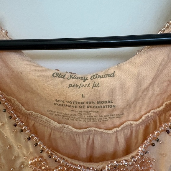 Vintage Old Navy Beaded Tank Top - Picture 3 of 5